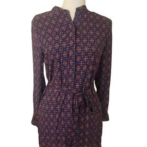 Banana Republic Womens Size 0, Long Sleeve, Midi Dress, Fully Lined